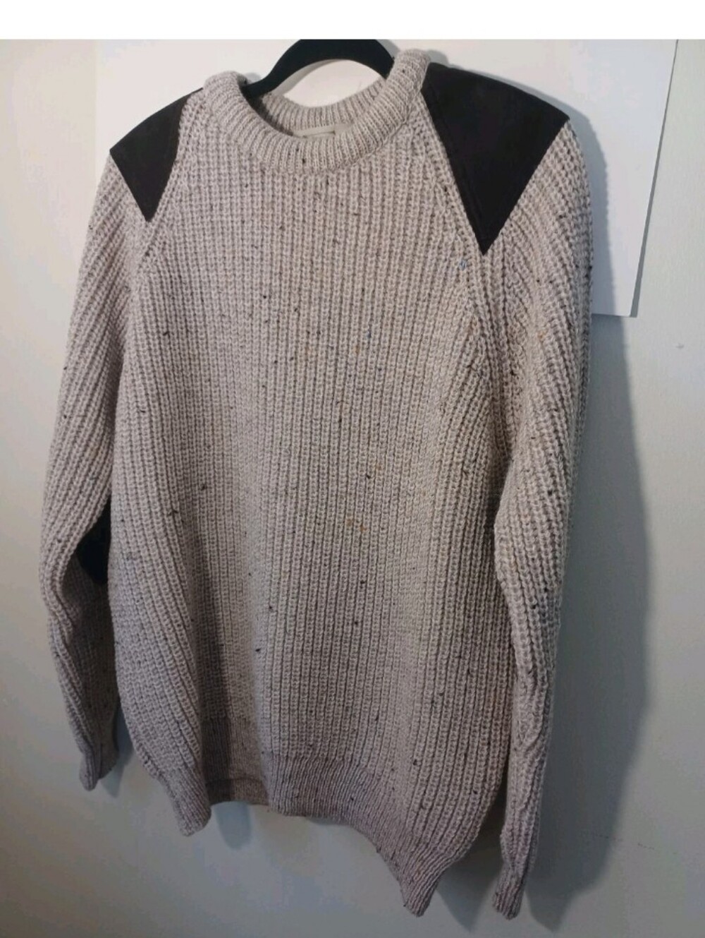 Aran Craft Mens Crew New Sweater XXL RUNS SMALLER READ